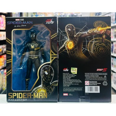 MARVEL INFINITE ACTIONS SERIES-SPIDER MANBLACK & GOLD SUIT